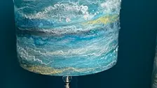 Lampshades: Wet Felting