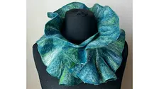 Sea Breeze Scarf Workshop Wet Felted