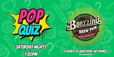 Regina - POP QUIZ Saturday @ Bonzzini's