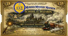Murder Mystery Mayhem at the School for Wizards - 10th Annual Rhomania