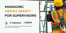 Managing Height Safety for Supervisors - CAMBRIDGE