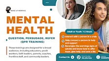 Mental Health QPR Training (Question, Persuade, Refer)