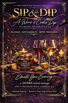 Sip & Dip | Luxury Wine Tasting & Gourmet Dessert Pairing Experience | LA