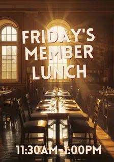 FFOM Members Lunch - Oct 16th 2026