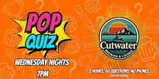 Lake Country - POP QUIZ Wednesday @ Cutwater Brewing & Lounge