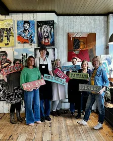 Make a  Sign  Workshop – Presented by Artist Danielle of Argent and Sable