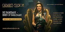 Cabaret Elysion - Die Maskerade - Night of Burlesque