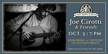 Joe Cirotti & Friends: Honoring 100 Years of Guitar Greats