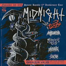 Vile Productions Presents: Midnight - Satanic Royalty 15th Anniversary Show