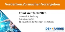 Think-Act-Tank der Denkfabrik Hochschulen & Entrepreneurship