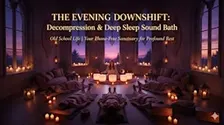 The Evening Downshift: Decompression & Deep Sleep Sound Bath