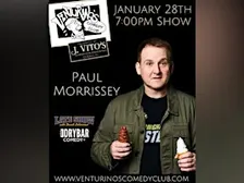 Paul Morrissey at Venturino's Comedy Club!