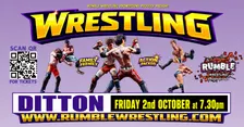 Rumble Wrestling Comes to Ditton 2026 Tour - KIDS FOR A FIVER Limited Offer