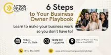 6 Steps to Your Business Owner Playbook