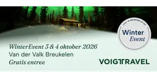 Voigt Travel WinterEvent 2026 - 3 oktober 2026 middag