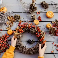 Autumn Wreath Making Workshop