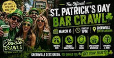 The Official St. Patricks  Bar Crawl - Greenville