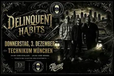 DELINQUENT HABITS - El Ritmo Tour - Live in München / Support ALYZAH