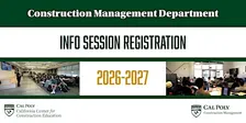 2026-2027 Cal Poly Construction Management Info Session