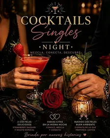 Singles Night - Cocktails & Chemistry at Gaby's✨