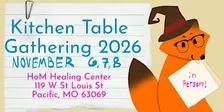 Kitchen Table Gathering 2026 -In Person