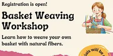 Intermediate Basket Weaving Workshop