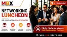 Timonium, MD:  MBX Local Networking Luncheon