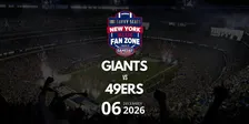Giants vs. 49ers Fan Zone at MetLife: Food, Drinks & Game Day Vibes!