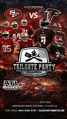 SAN FRANCISCO VS ATLANTA TAILGATE PARTY