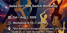 Salsa On1 Workshop: Followers Can Lead & Leaders Can Follow Too!