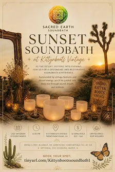 The Evening Exhale: A Desert Soundbath
