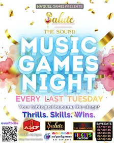 Salute The Sound : a music-themed game night