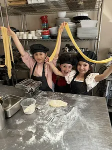 Kids' Pasta Making, $45