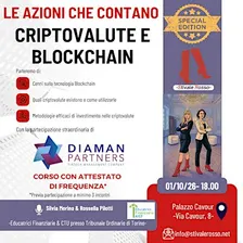LE AZIONI CHE CONTANO - CRIPTOVALUTE E BLOCKCHAIN