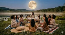 Energetic Moon Circle + Reiki Activated Healing Sound Bath Immersion