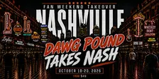 Fan Weekend Takeover: Cleveland Takes Nashville Oct 23-25