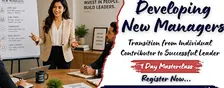 Developing New Managers – Inspire Teams, Drive Results in Milwaukee, WI