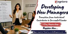 Developing New Managers – Inspire Teams, Drive Results in Sacramento, CA