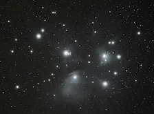 The Seven Sisters on the rise as icy planets  grace the skies