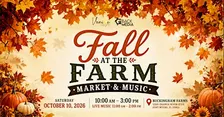 Fall at the Farm – Market & Music