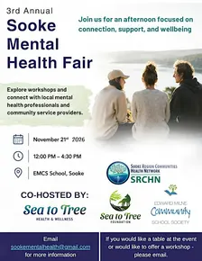 3rd Annual Sooke Mental Health Fair