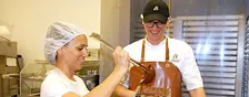Chocolate Making Class at Norman Love Confections