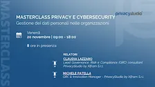 Masterclass Privacy e Cybersecurity