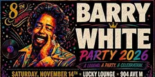 8th Annual Barry White Birthday Party - Galveston Island