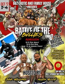 North Mississippi Dog Show Battle of The Bullies