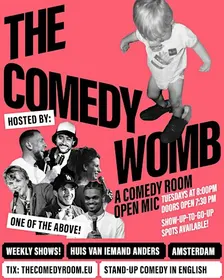 The Comedy Womb • A Comedy Room Open Mic • English Comedy in Amsterdam