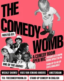 The Comedy Womb • A Comedy Room Open Mic • English Comedy in Amsterdam
