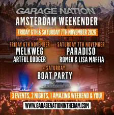 Garage Nation Amsterdam Weekender 2026