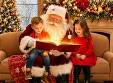 Photos with Santa and the Elves!