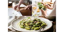 Homemade Pesto Cavatelli at a Charlotte Brewery With Chef Autumn - Pasta Making Cooking Class in Charlotte | Classpop!™